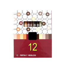 12Pieces Woodless Colored Pencil Oil Based Colored Pencils