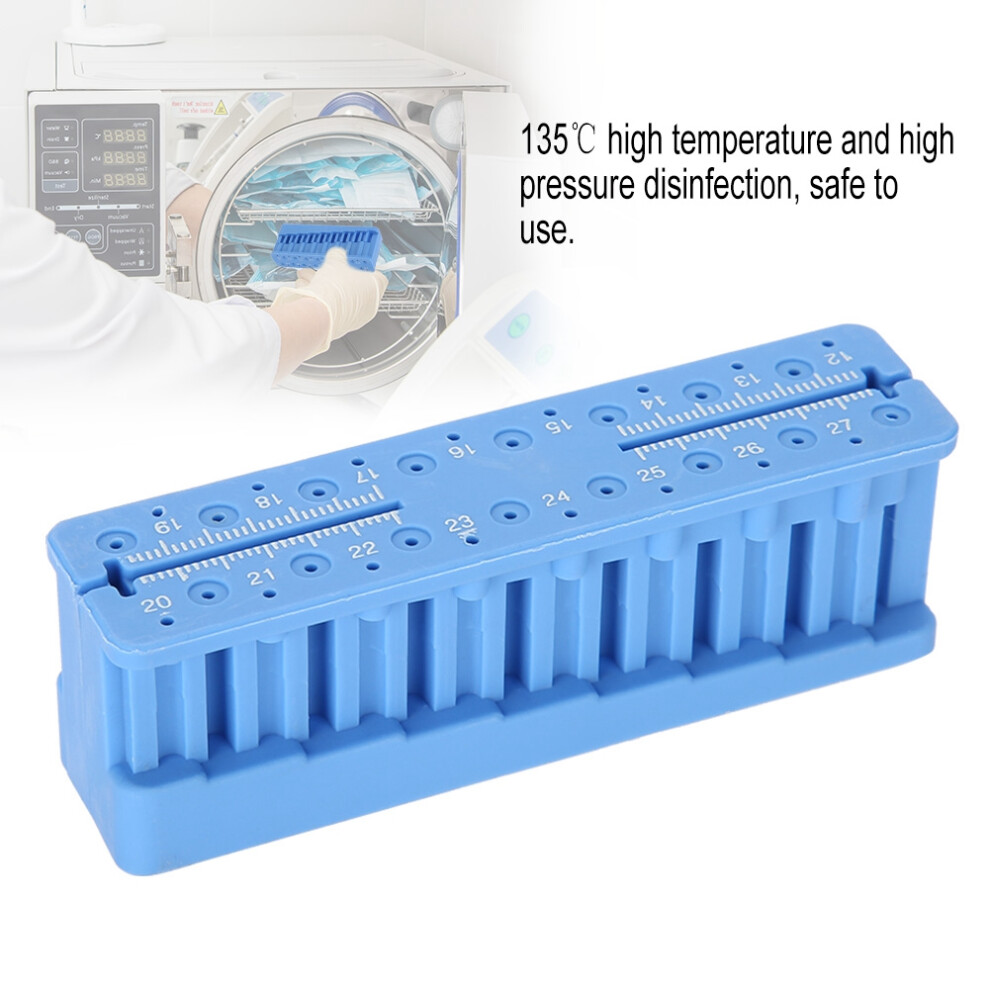 Precision Dental Ruler for Endodontic Files Autoclavable Material 150mm Length
