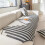 Asymmetrical Chenilles Sofa Cushions Sofas-Coffee color Style 4 4