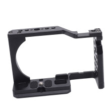 Aluminium Kamera Cage für ZV-E10 mit Kaltblende & Schraubbefestigungen
