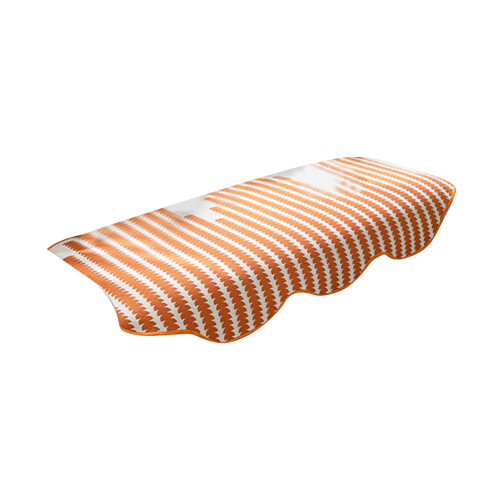 Schneider Shape Irregular Sofa Cushions-orange color Style 2