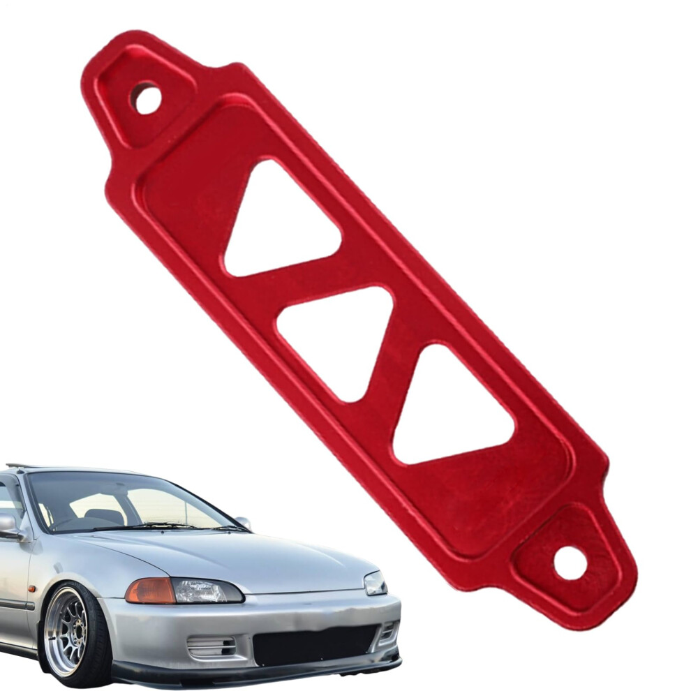 Car Battery Hold Down - Battery Tie Down Bracket | Triangular Tray Aluminum Alloy Lock Accessories For Truck Marine Automobile Rv Red 9105992183562