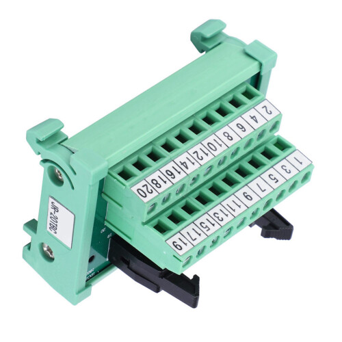 Terminal Block Connector PLC Modul IDC-20P 35mm 2