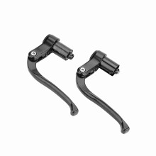 Bremshebel für Fixed Gear Klappfahrrad, schwarz & silber