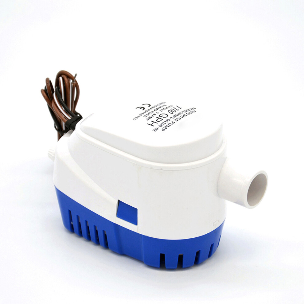 Boat Bilge Pump Dc12v/24V 600/750/1100Gph With Float Switch For Marine Use 7891362703769
