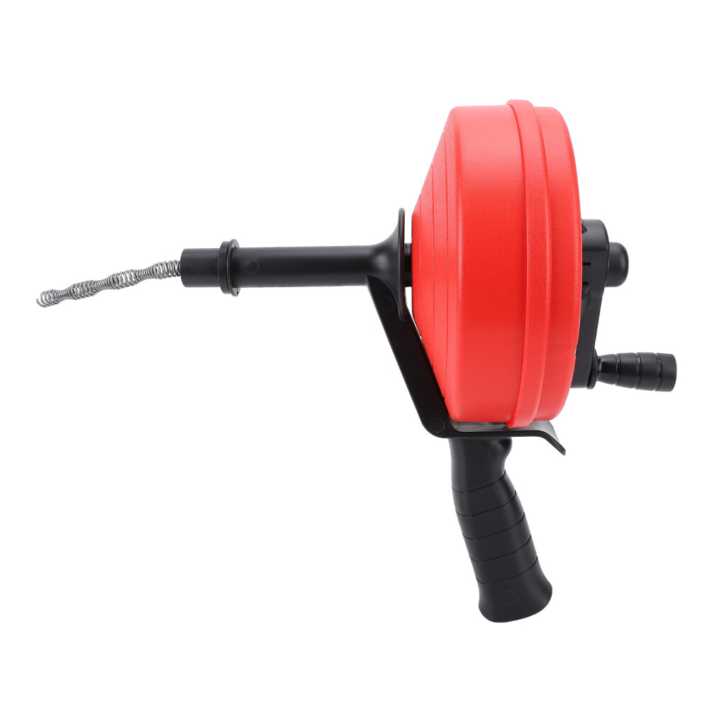 Drain Auger 7.5M Manganese Steel Double Mode For Clogs And Pipes 8461362703831