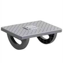 Foot Stool with Roller Massage for Relieve Foot Leg-Gray