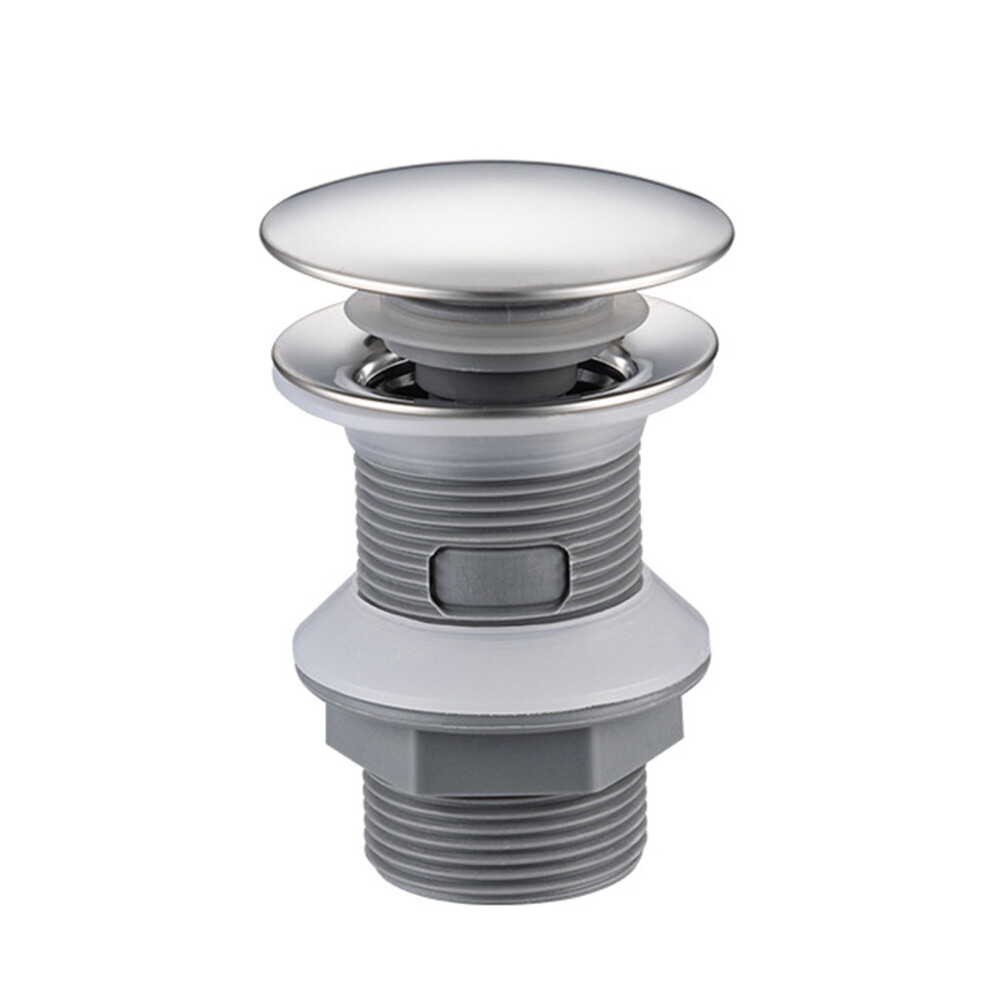 Bathroom Basin Sink Bounce Type Drain Waste Stopper Button Sink 7704000174565