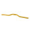 Aluminium Fixed Gear Riser-Bar Lenker 25,4 mm520 mm Gold 10