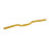 Aluminium Fixed Gear Riser-Bar Lenker 25,4 mm520 mm Gold 7