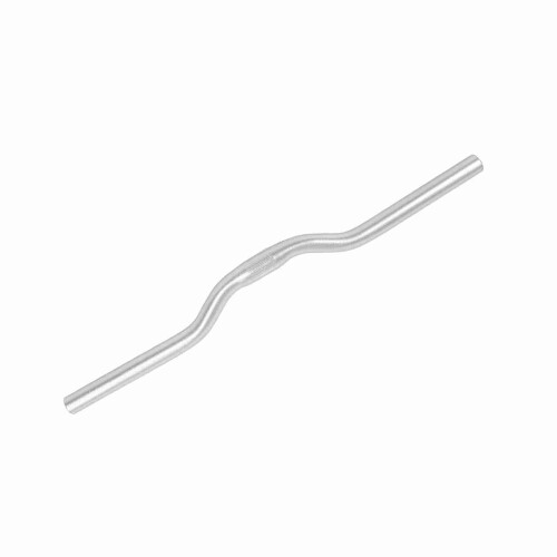 Sleek Silvery Aluminum Fixed Gear Riser Handlebar 25.4mm*520mm