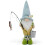 Fisherman Gnomes Plush Decoration,Handmade Swedish Dwarf-Blue 1