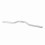 Sleek Silvery Aluminum Fixed Gear Riser Handlebar 25.4mm*520mm 5