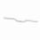 Sleek Silvery Aluminum Fixed Gear Riser Handlebar 25.4mm*520mm 10