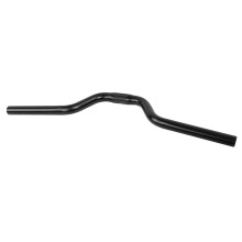 Aluminium Fahrrad Fixed Gear Rise Bar Lenker 25,4 mm 520 mm Schwarz