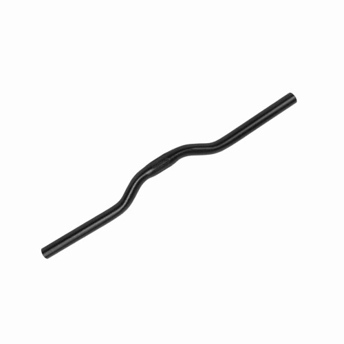 520mm Black Aluminum Riser Bar for Fixed Gear Bikes Matte Finish