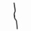 520mm Black Aluminum Riser Bar for Fixed Gear Bikes Matte Finish 13