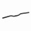 520mm Black Aluminum Riser Bar for Fixed Gear Bikes Matte Finish 4