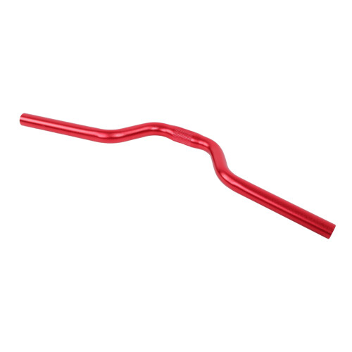 Aluminium Fixed-Gear Riser Bar Lenker 25,4 mm*520 mm Rot 2