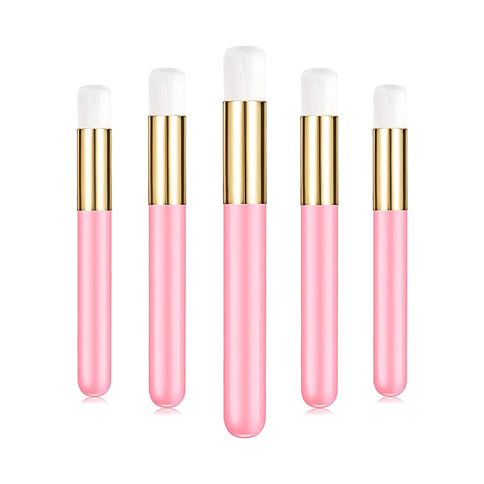 5 Pieces Foundation Makeup Brush Portable Home Powder Brushes with