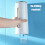 Wall Mounted Automatic Cup Dispenser Plastic Storage-White 7