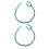 2 Vervangende PVC Stethoscoop Y-Buis 9