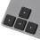 34-Key Wireless Black Mini NumPad for Apple Computers and Laptops 6