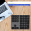 34-Key Wireless Black Mini NumPad for Apple Computers and Laptops 12