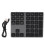 34-Key Wireless Black Mini NumPad for Apple Computers and Laptops 2
