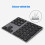 34-Key Wireless Black Mini NumPad for Apple Computers and Laptops 11
