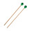 2Stk Percussion Mallets Marimba Hammer Langlebig Lila Buchenholz 6