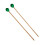 2Stk Percussion Mallets Marimba Hammer Langlebig Lila Buchenholz 8