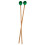 2Stk Percussion Mallets Marimba Hammer Langlebig Lila Buchenholz 2