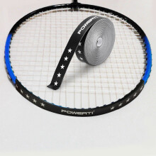 Schläger-Schutzband - 2 cm x 10 m Schwarz für den Schutz des Badmintonschlägerkopfs