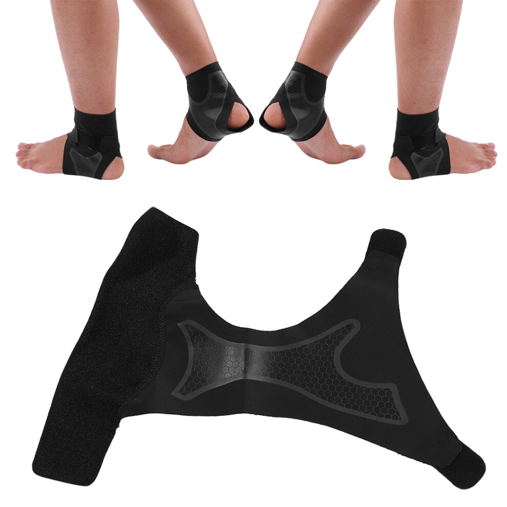 Breathable Ankle Support Brace Stabilizer Strap for Sports Fitness Riding (S, Pair)