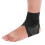 Breathable Ankle Support Brace with Adjustable Straps – Left Size L in Black 2