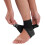 Breathable Ankle Support Brace with Adjustable Straps – Left Size L in Black 13