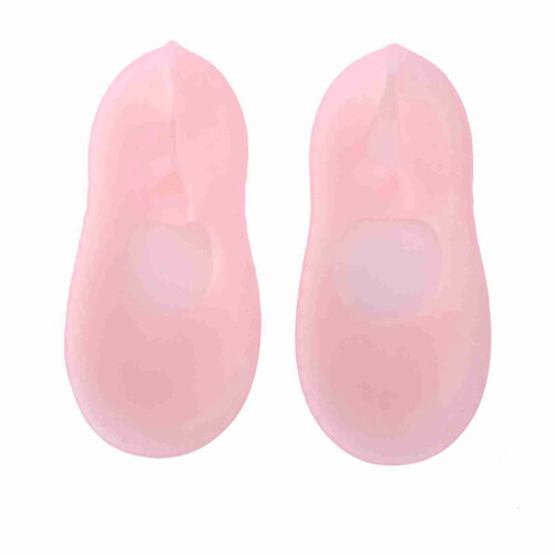 Silikon-Feuchtigkeitssocken Pink M, Größen S/M/L, 2er-Pack 2