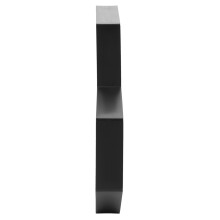 Gartenweg Pflasterform - Beton-Trittstein für Rasen, langlebig, 40 cm x 40 cm
