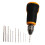 Ergonomic Hand Drill and 10 Drill Bits 0.8‑3.0mm for Precise Woodwork 7