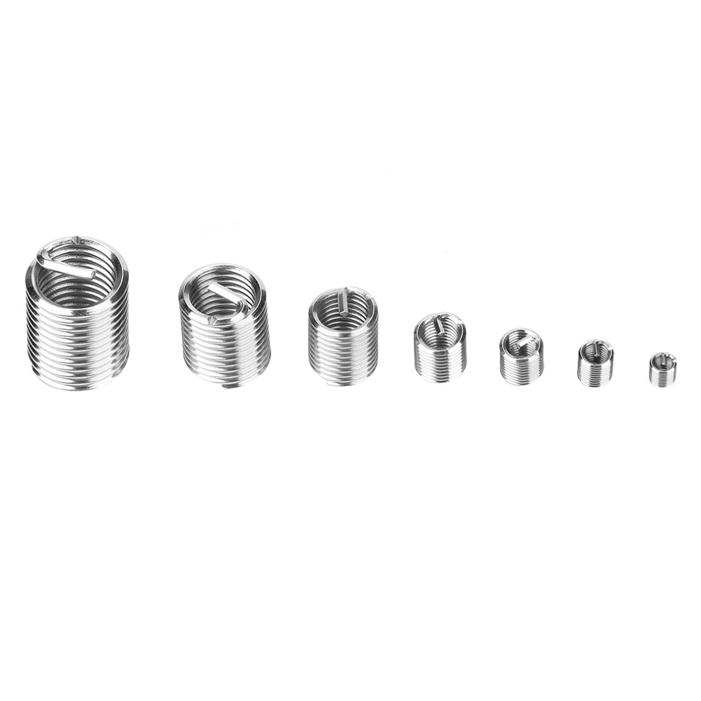60Pcs Ss304 Stainless Steel Coiled Wire Helical Thread Inserts For M3-M12 Sizes 4611362709454