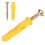 Impact Resistant M8 Wall Fixings Kit with Self-Tapping Screws 1