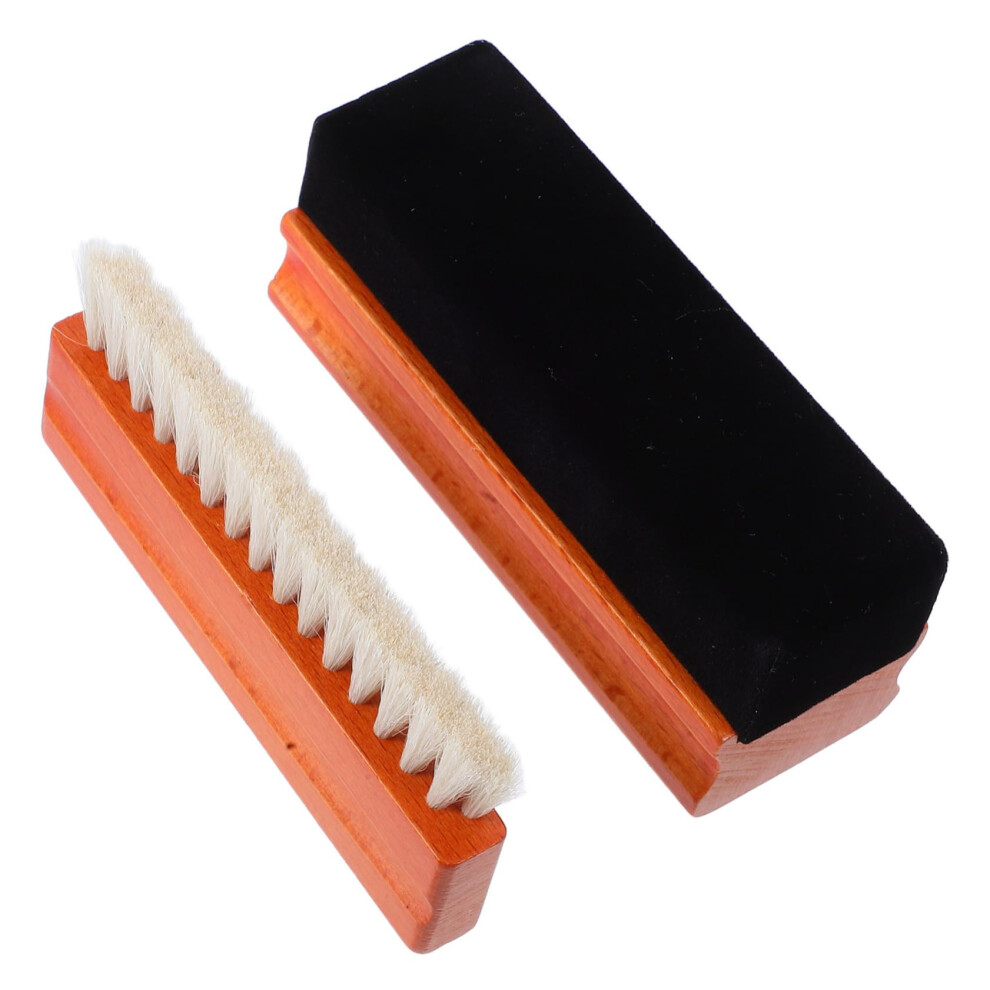 2Pcs Record Cleaning Kit Vinyl Cleaner Brush Static Handle For Turntable Music Enthusiast Cleaning Kit 9339159332122