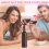 Μοντέρνο Wine Saver, πώμα μπουκαλιού κρασιού από πολυρεζινικό υλικό, μαύρο, εύκολο 5