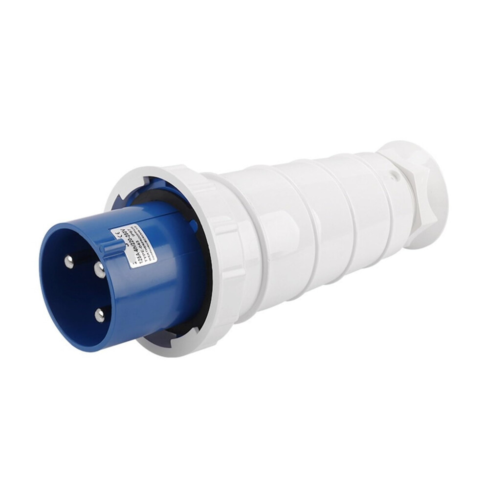 Zq-043 Aviation Plug 3-Pin 3X125a Waterproof Ip67 Three-Phase Four-Wire 125A Industrial Plug 3 Core 125A 9323874066233