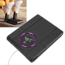 Tragbarer aufrollbarer Schuh Trockner mit Timer, 19,5 x 7 x 25 cm, EU-Stecker