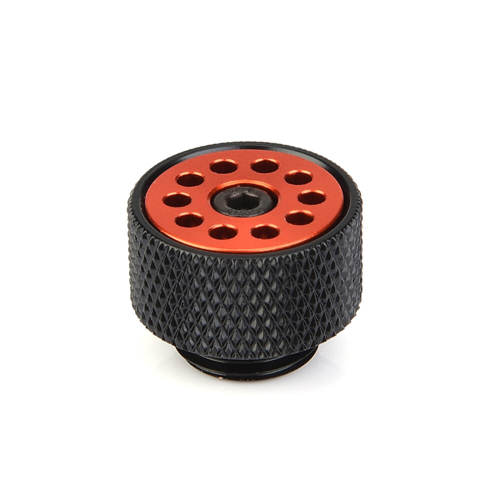 G1/4 Air Exhaust Plug For Optimal Computer Water Cooling System Red 4911362712998
