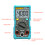 RM404A Digital Multimeter Auto-Ranging True RMS LCD 4000 Counts 7