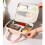 Compact Waterproof Makeup Bag For Travel With Unique-Khaki 7
