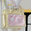 Modern Semitransparent Candy Firm School Work Bag For-Blue 6